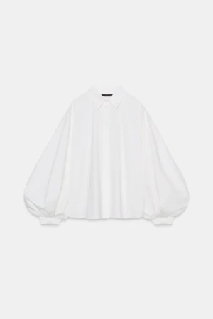 KEMEJA POPELIN LENGAN POF